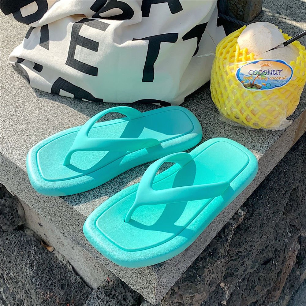 Solid Color Soft Flip-Flops