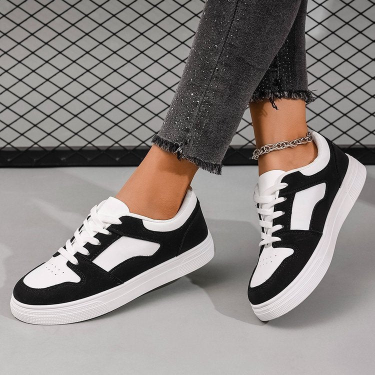 Rubber Sole Casual Sneakers