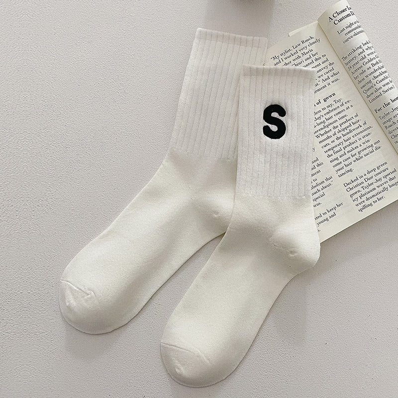 EmbroiS Cotton Socks
