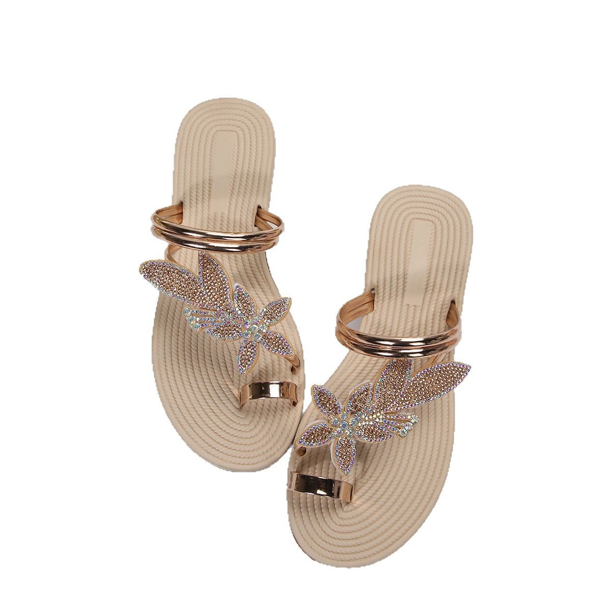 Maple Leaf Beach Flip-Flops