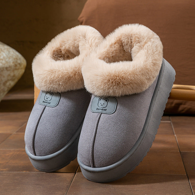 Ankle Wrap Cotton Snow Boots