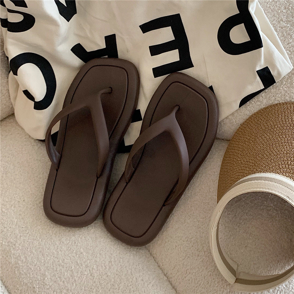 Solid Color Soft Flip-Flops