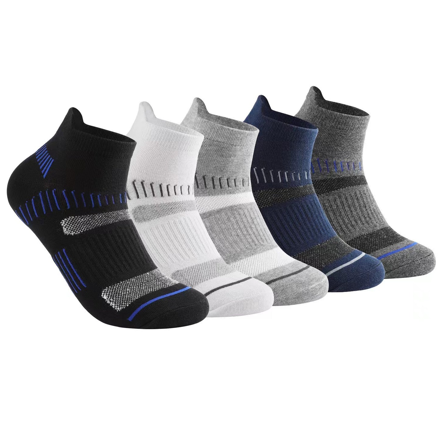 Breathable Mesh Cotton Sports Socks