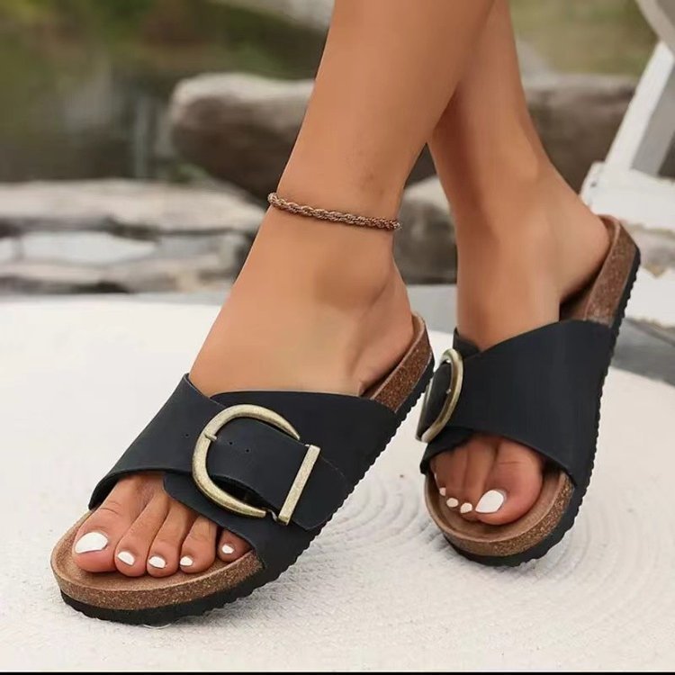 Fashion Platform Sponge Slippers
