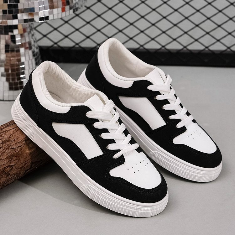 Rubber Sole Casual Sneakers