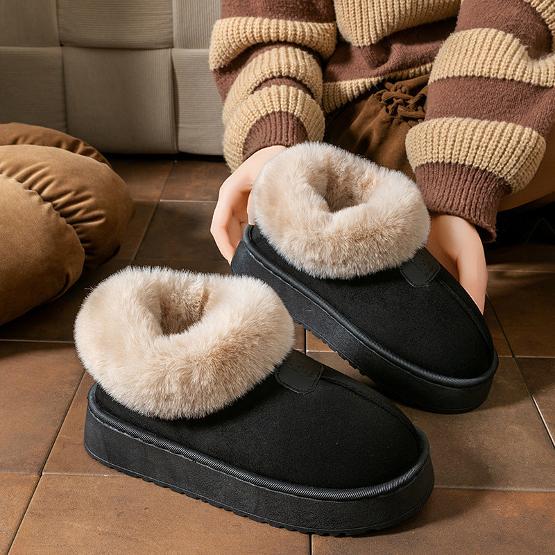 Ankle Wrap Cotton Snow Boots