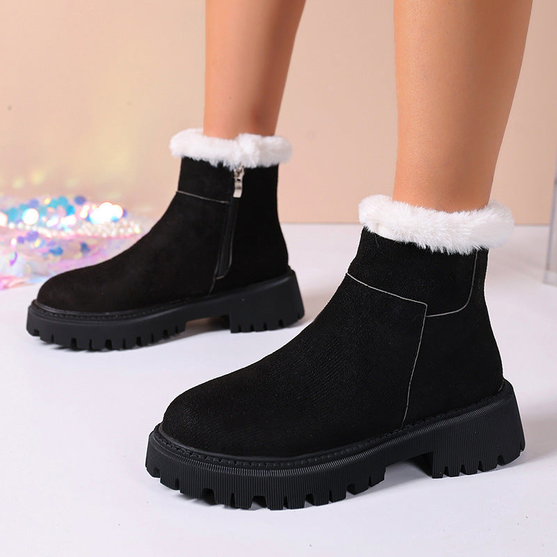 Plus Size Chunky Martin Boots