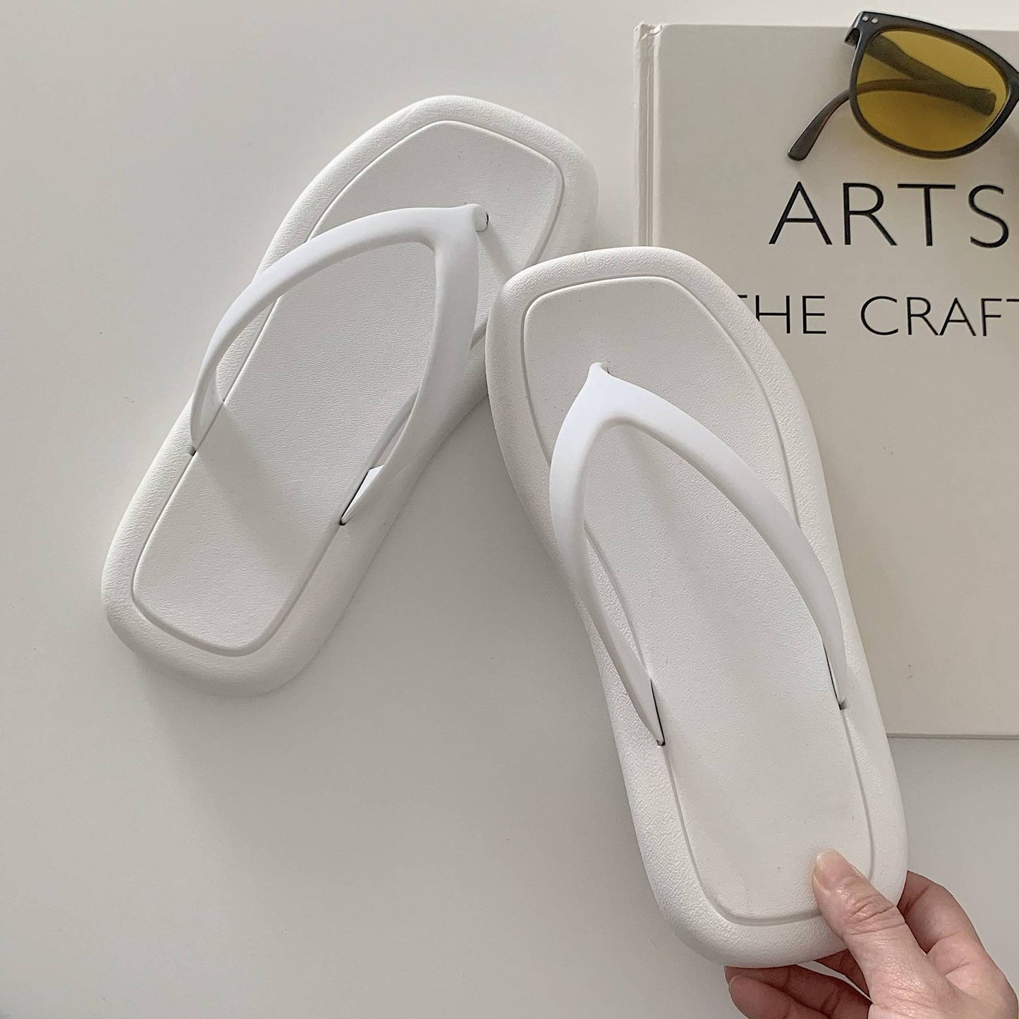 Solid Color Soft Flip-Flops