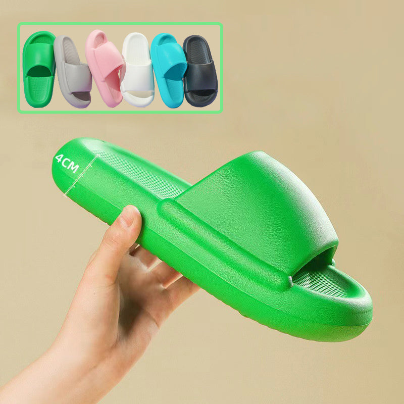 Thick-Soled Waterproof Bread Slippers