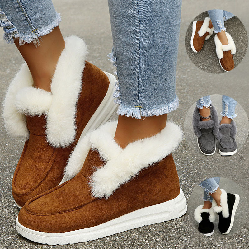 Warm Fur Ankle Boots