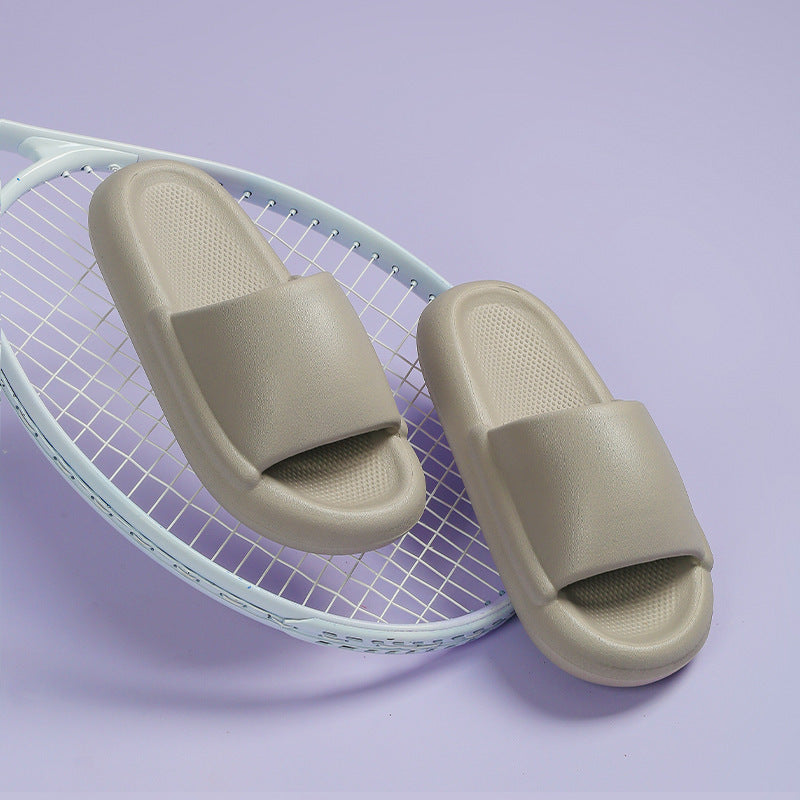 Thick-Soled Waterproof Bread Slippers