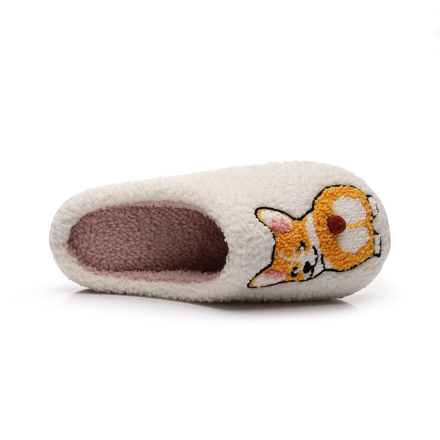 Corgi Cartoon Cotton Slippers