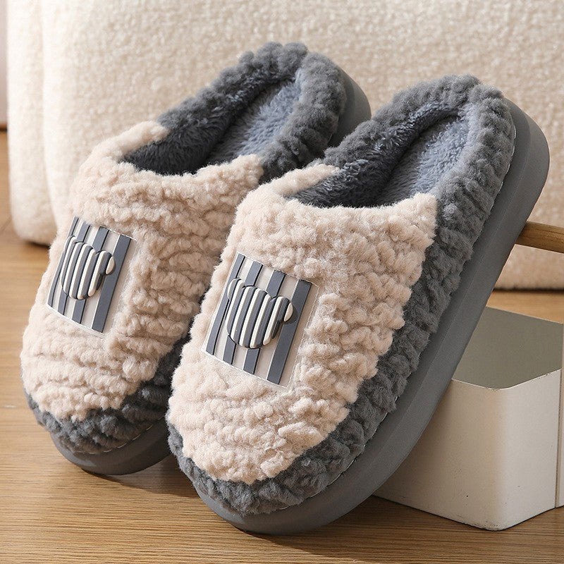 Color-matching Lamb Slippers