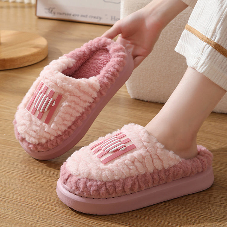 Color-matching Lamb Slippers