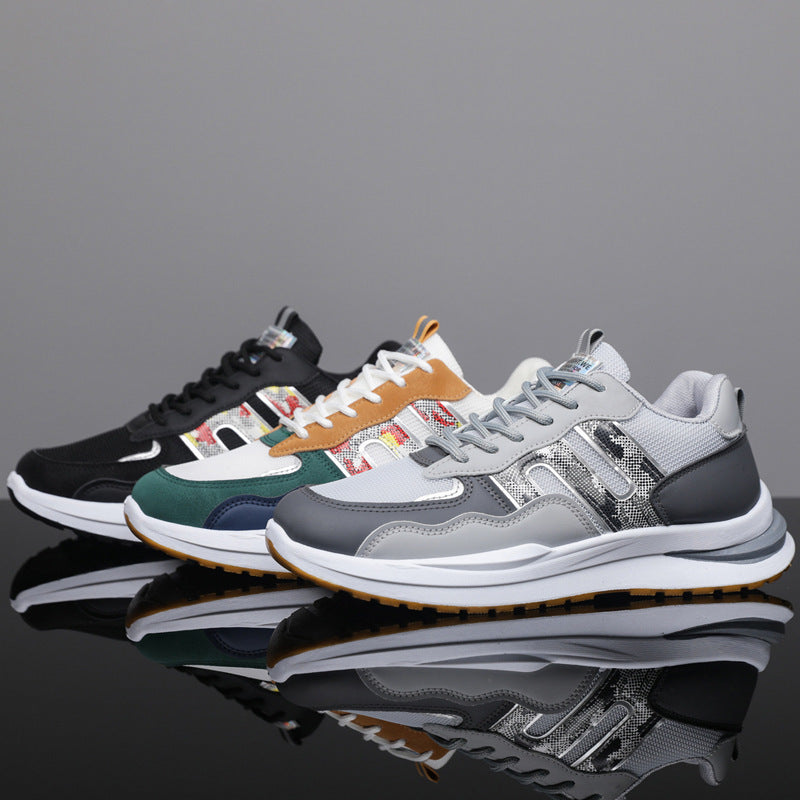 Plus Size Mesh Sports Sneakers