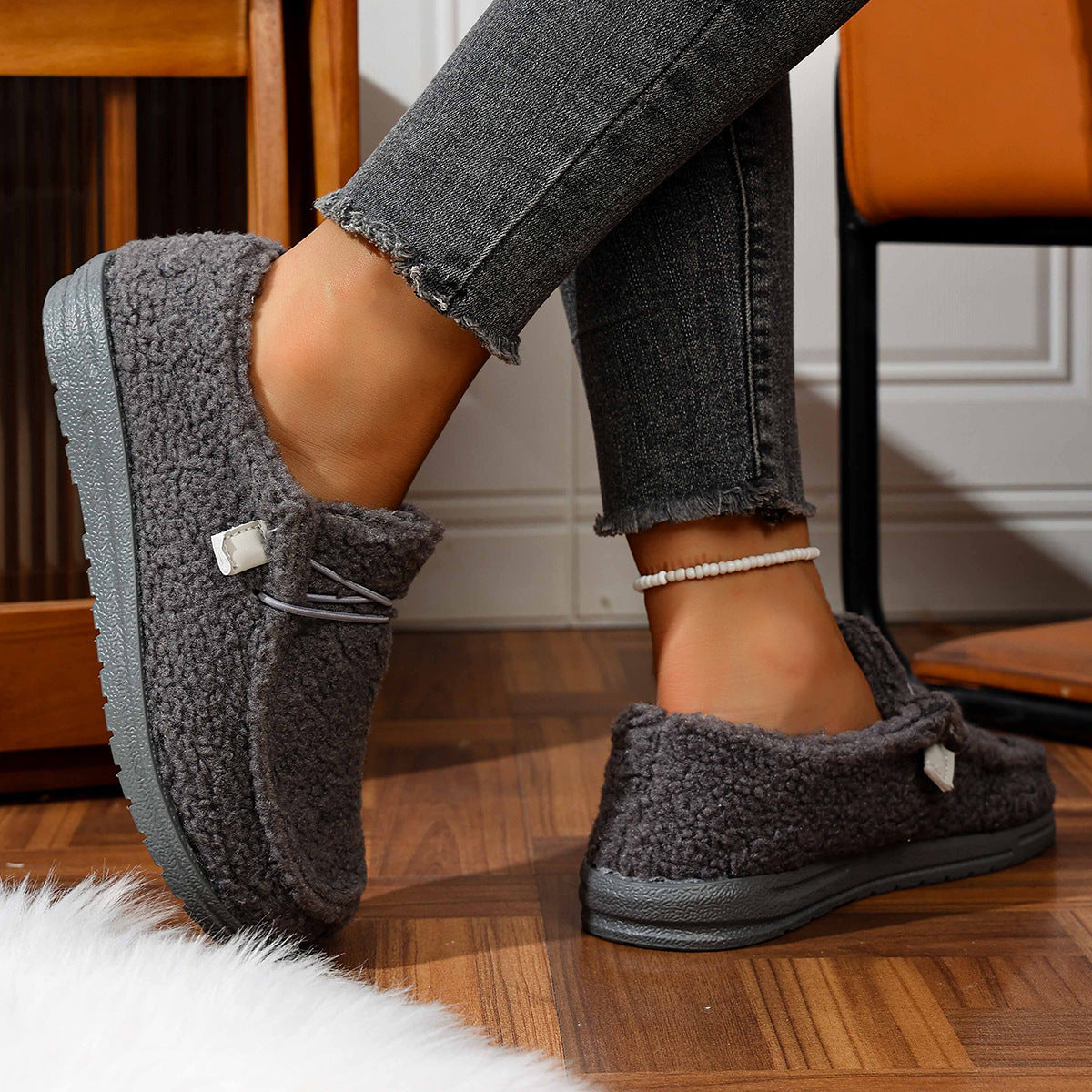 Ethnic Style Flat Casual Shoes