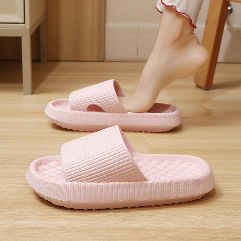 EVA Rhombus Stripe Anti-Slip Slippers