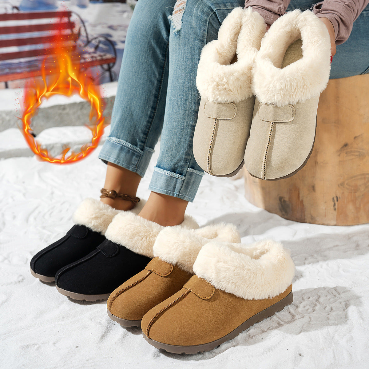Velvet Warm Women’s Snow Boots