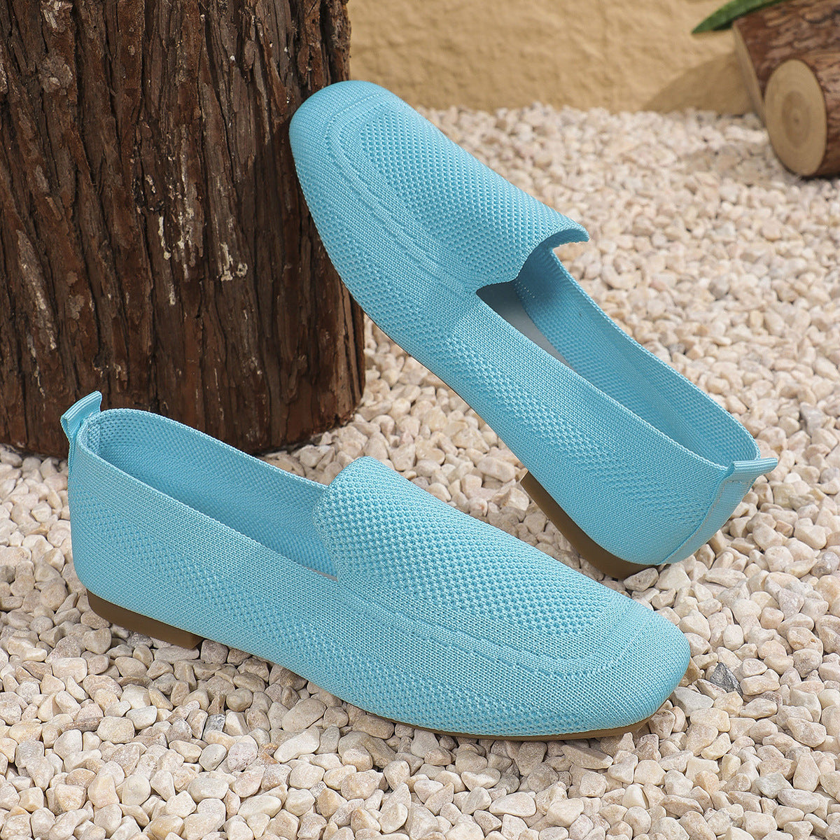 Casual Square Toe Loafers