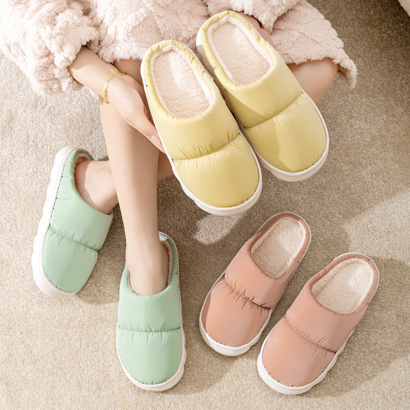 Warm Plush Winter House Slippers