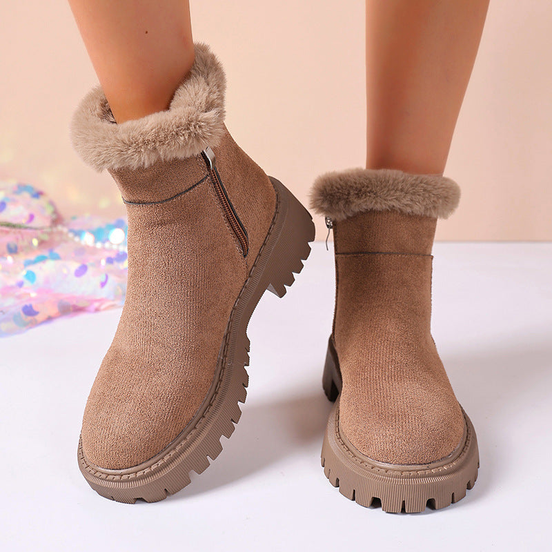 Plus Size Chunky Martin Boots