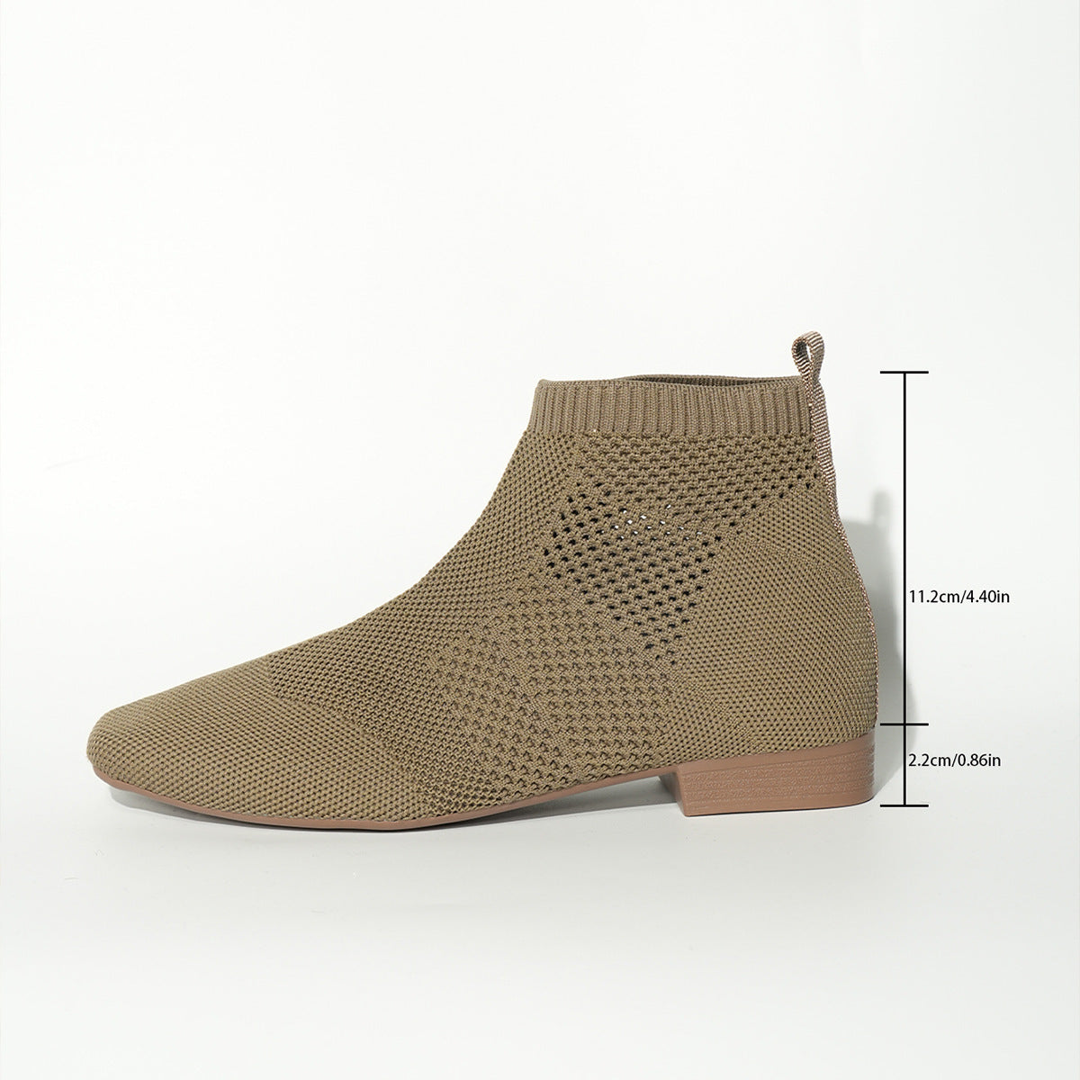 Plus Size Pointed Ankle Boots