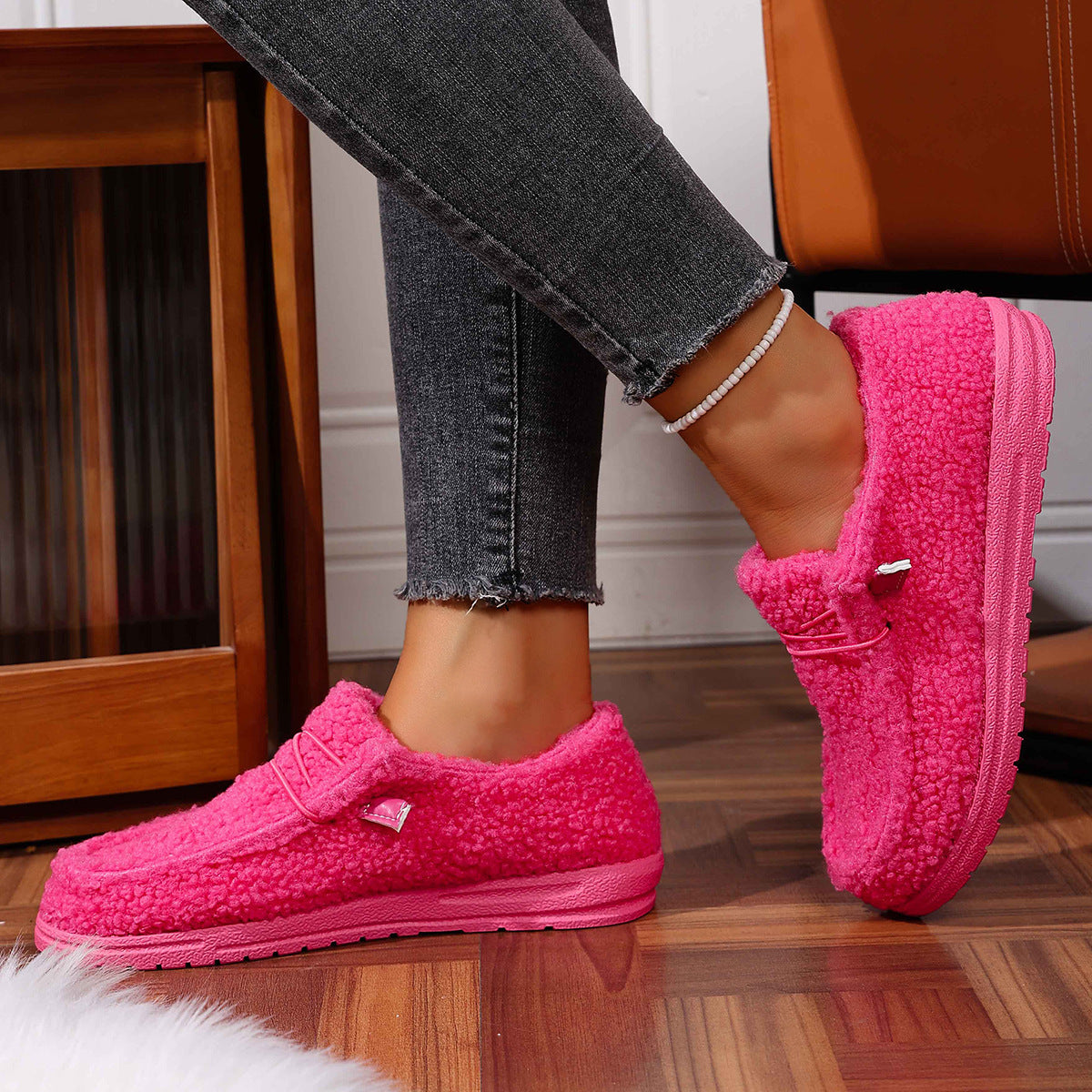 Ethnic Style Flat Casual Shoes