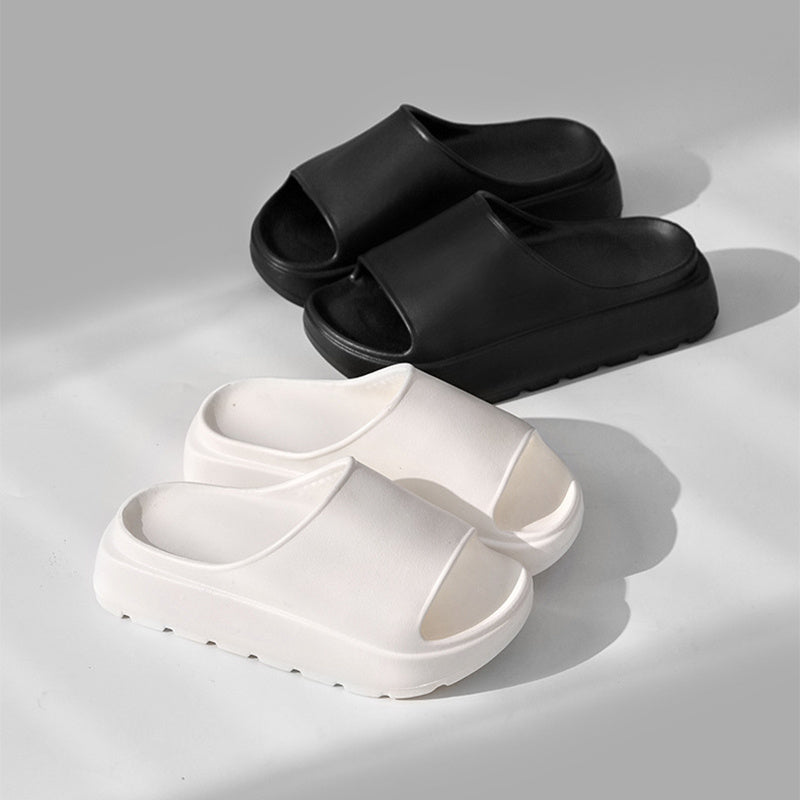 Thick-Soled Fish Mouth Slippers