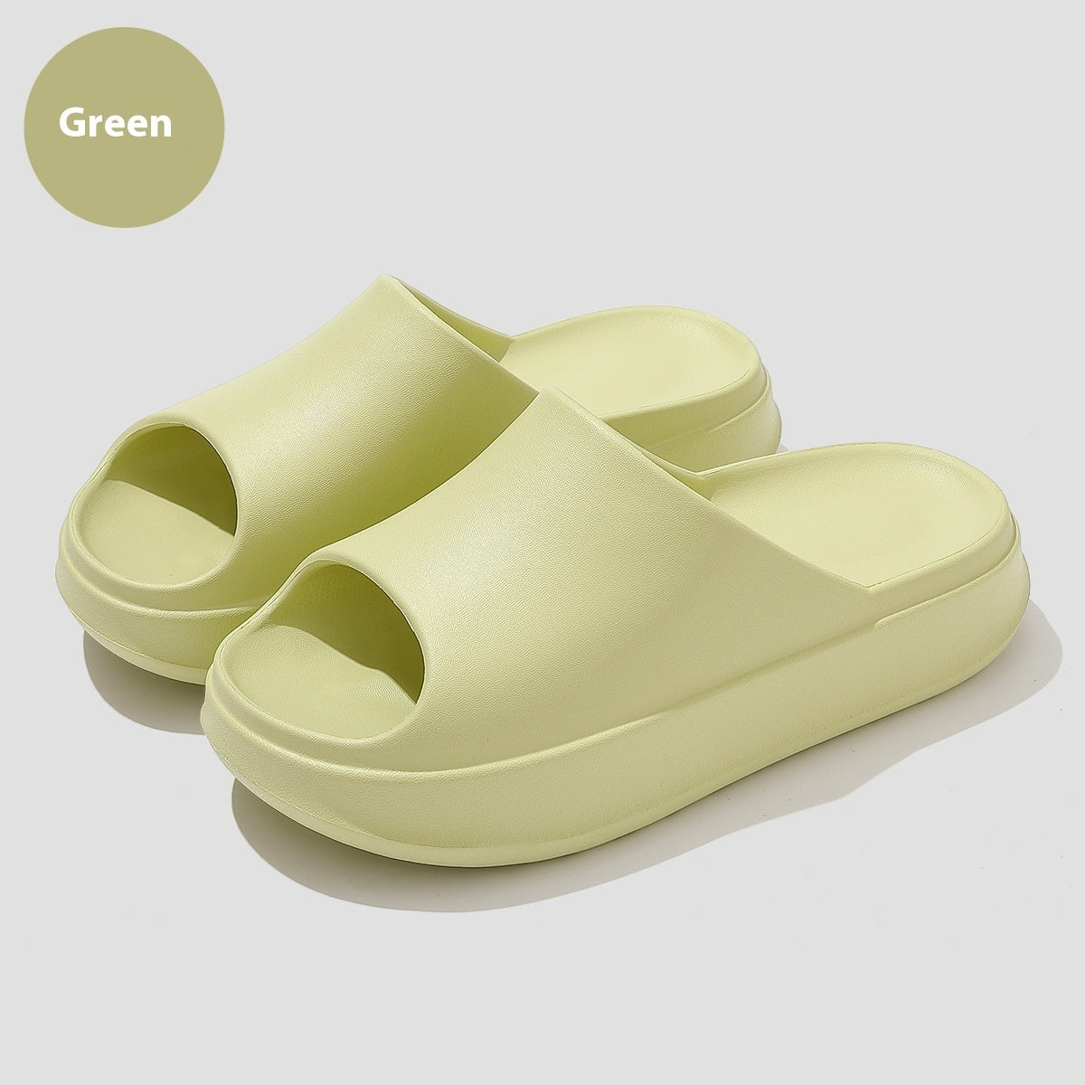 Peep-Toe Non-Slip Home Slippers