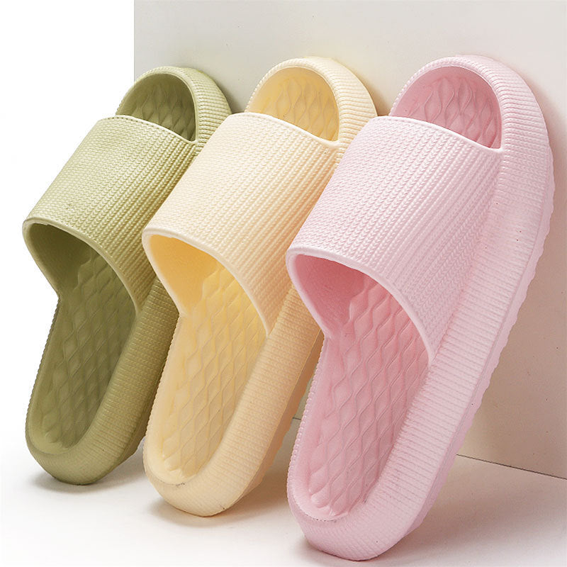 EVA Rhombus Stripe Anti-Slip Slippers