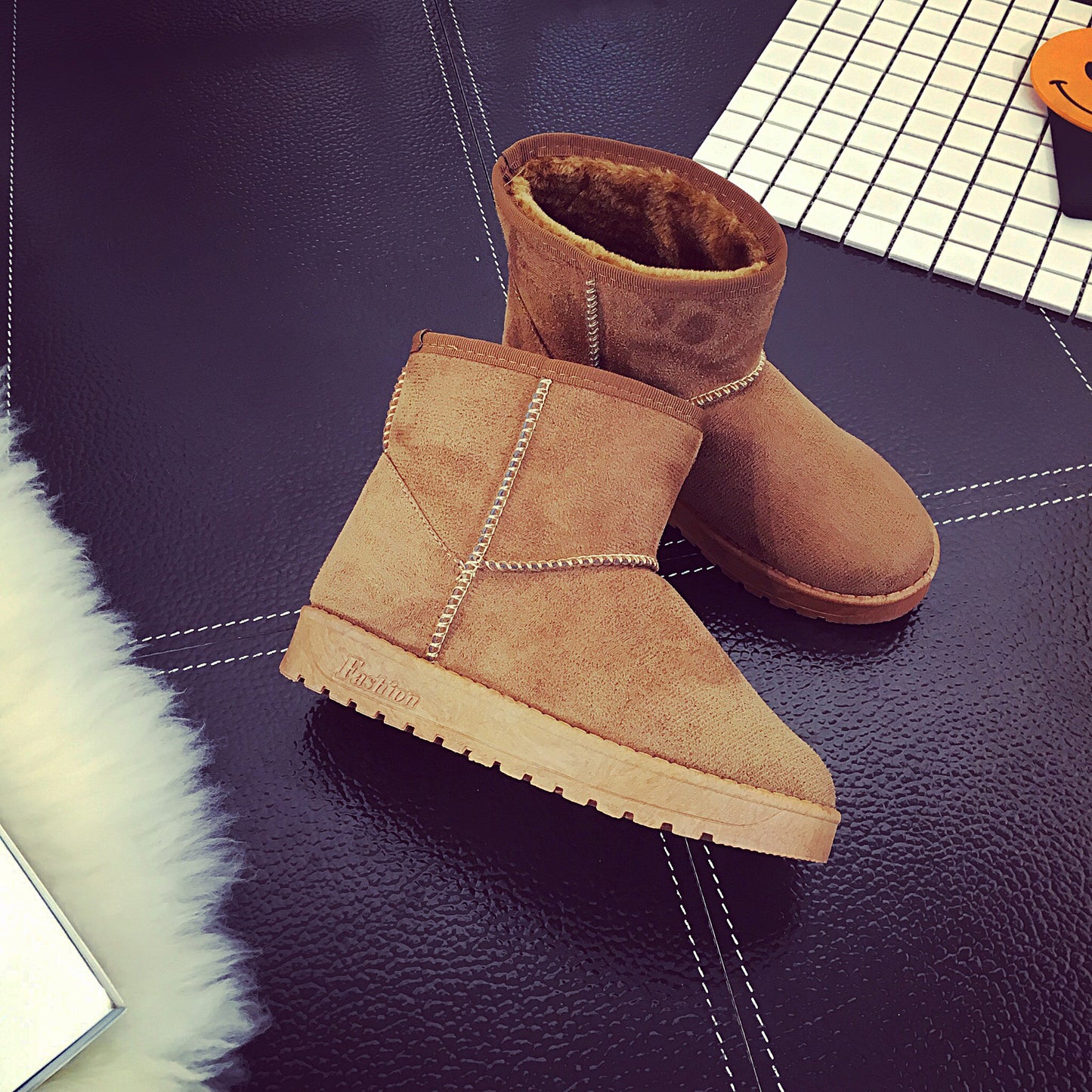 Winter Faux Fur Snow Boots