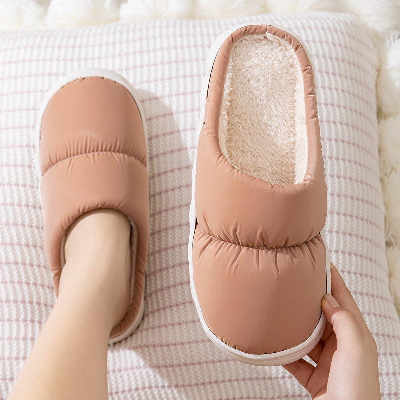 Warm Plush Winter House Slippers