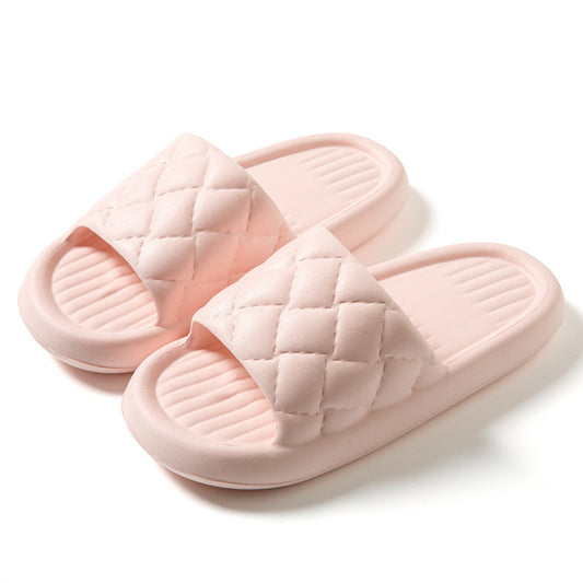 Rhombus Non-slip Slippers