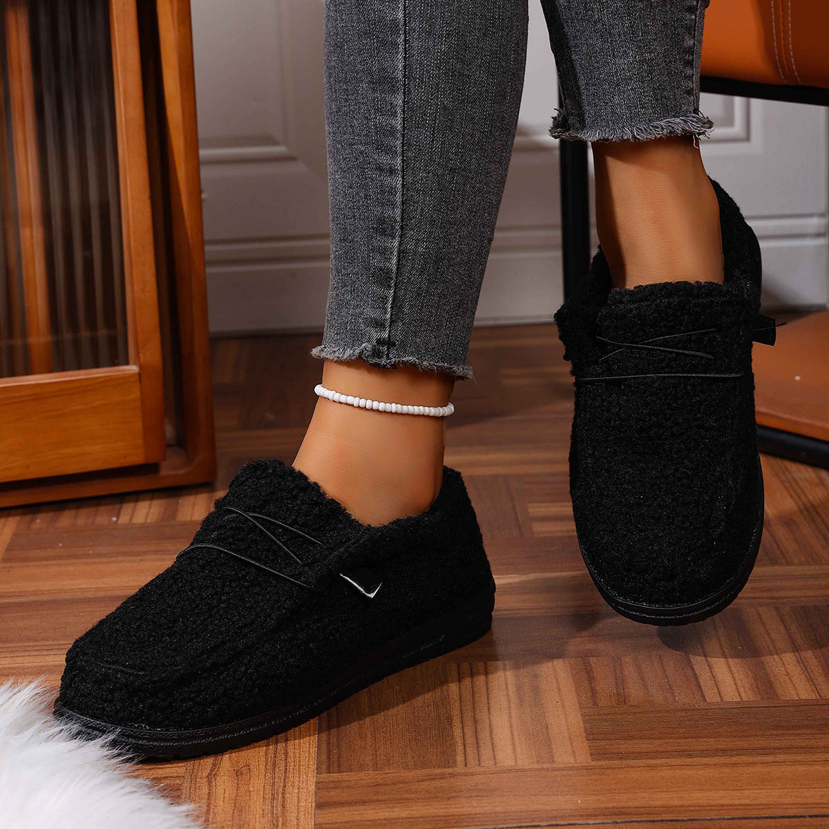 Ethnic Style Flat Casual Shoes