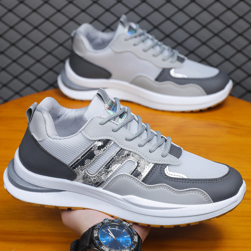 Plus Size Mesh Sports Sneakers