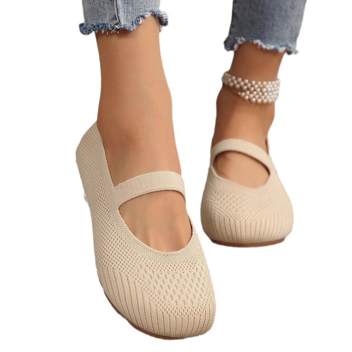 Plus Size Flyknit Pumps