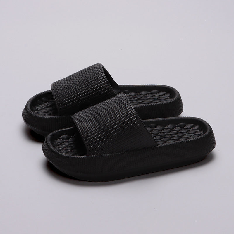 EVA Rhombus Stripe Anti-Slip Slippers