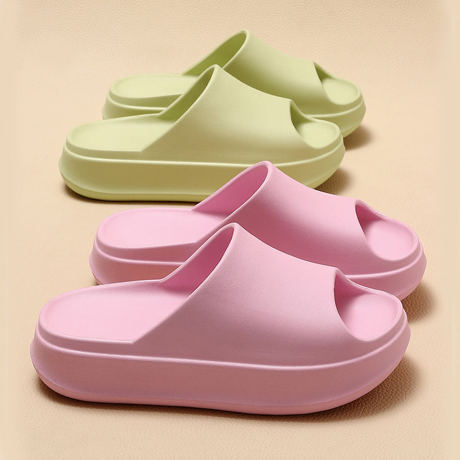 Peep-Toe Non-Slip Home Slippers