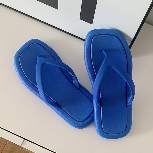 Solid Color Soft Flip-Flops