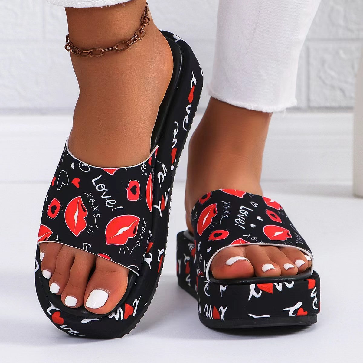 Plus Size Comfort Outdoor Slippers