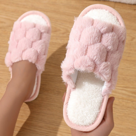 Fluffy Non-Slip Warm Slippers
