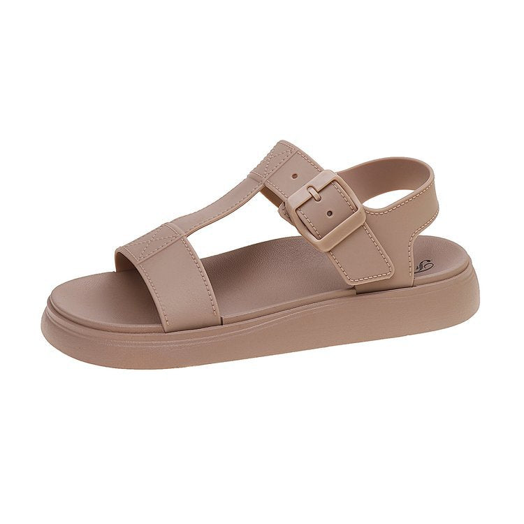 I-Shaped Buckle Sandals