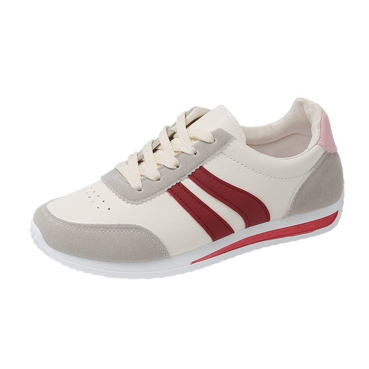 Lace-Up Soft-Bottom Sneakers