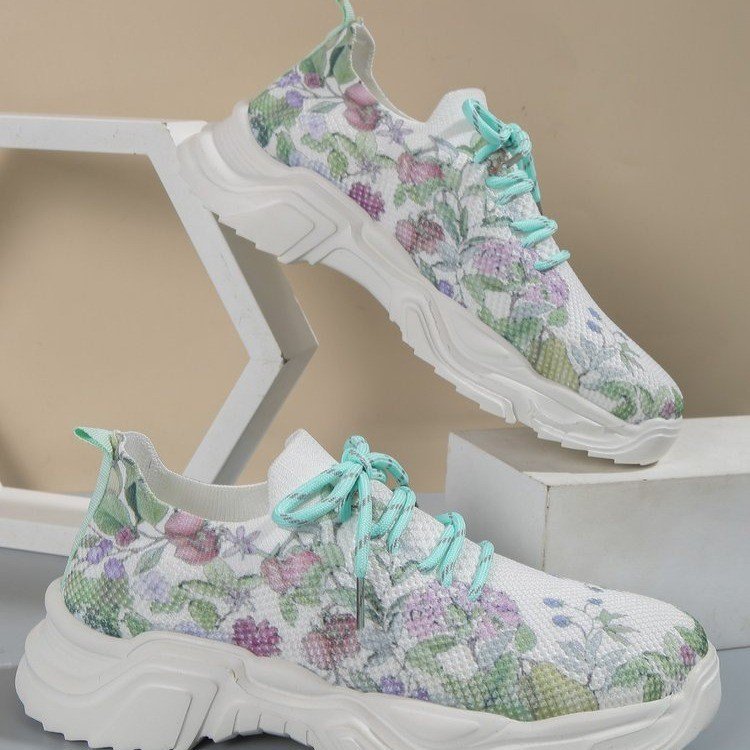 Flower Casual Sports Shoes