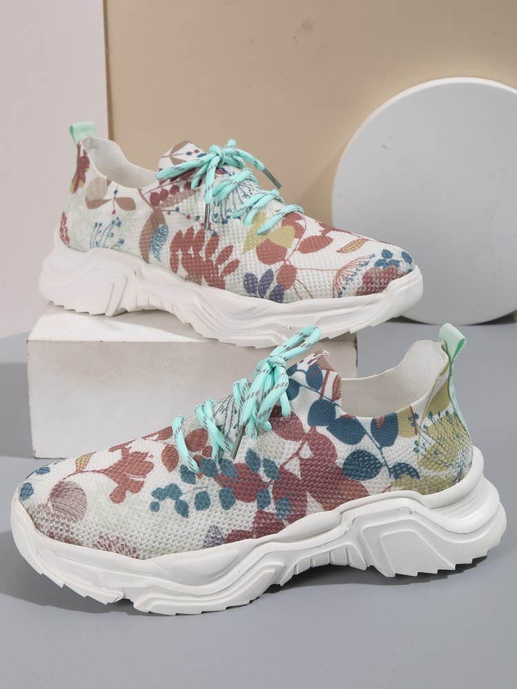 Flower Casual Sports Shoes