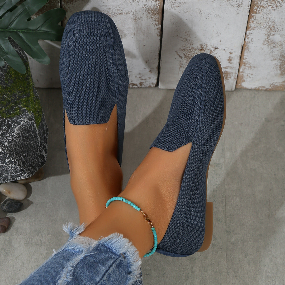 Casual Square Toe Loafers