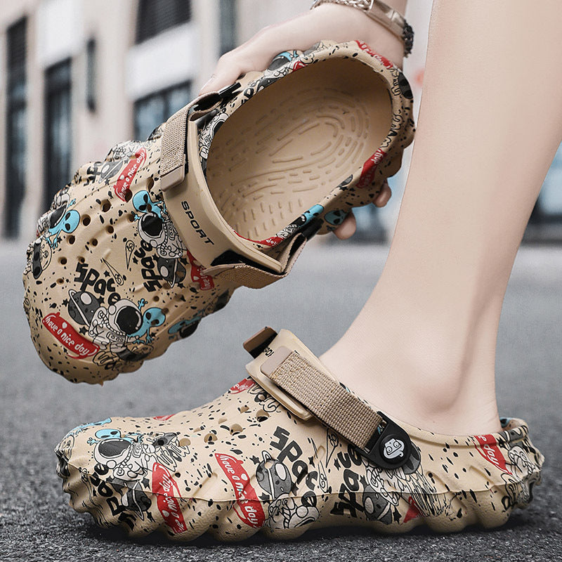 Plus Size EVA Closed Toe Sandals