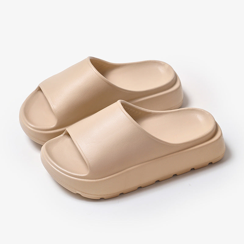 Thick-Soled Fish Mouth Slippers