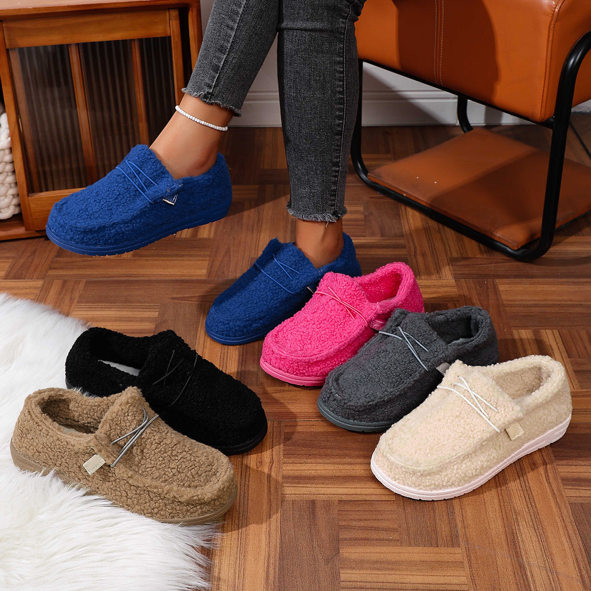 Ethnic Style Flat Casual Shoes