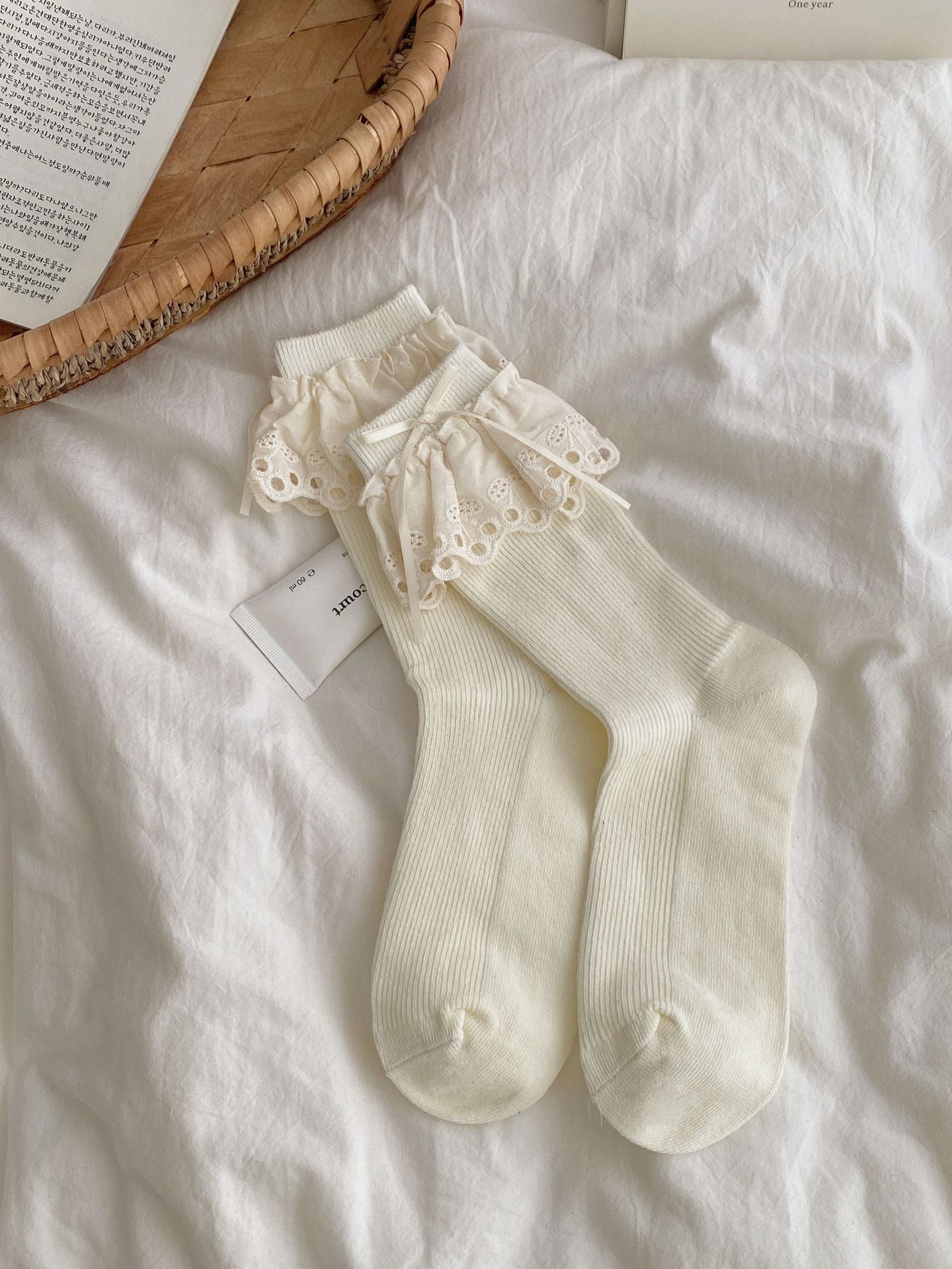 CherryLace Ballet Tube Socks